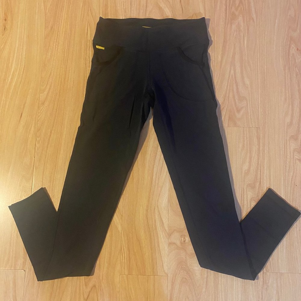 LOLE Women’s Grey Tights Leggings with Pockets Size XS